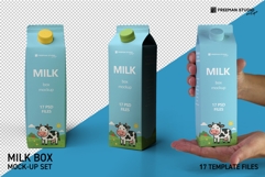 Milk Box Mockup Product Image 1
