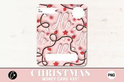 3D Inflated Christmas Money Card PNG | Christmas Printable Product Image 2