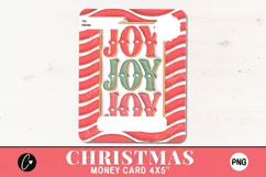3D Inflated Christmas Money Card PNG | Christmas Printable Product Image 2