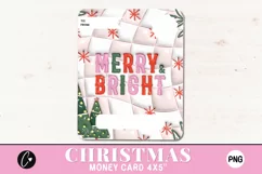 3D Inflated Christmas Money Card PNG | Christmas Printable Product Image 2