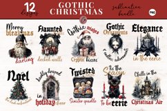 Gothic Christmas Sublimation Bundle Product Image 1