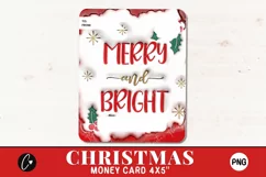 3D Inflated Christmas Money Card PNG | Christmas Printable Product Image 2