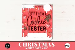3D Inflated Christmas Money Card PNG | Christmas Printable Product Image 2