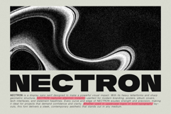 Nectron Font Product Image 1