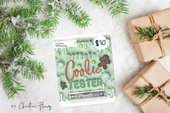 3D Inflated Christmas Money Card PNG | Christmas Printable Product Image 3