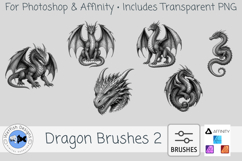 Photoshop Dragon Brushes 2 Product Image 1