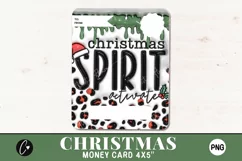3D Inflated Christmas Money Card PNG | Christmas Printable Product Image 2
