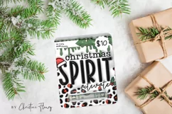 3D Inflated Christmas Money Card PNG | Christmas Printable Product Image 3