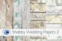 Shabby Wedding Papers 2 Product Image 1