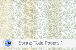 Spring Toile Papers 1 Product Image 1