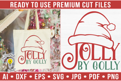 Jolly by Golly | Christmas SVG Product Image 1