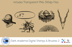 Dark Academia Stamps and Brushes 2 Product Image 1