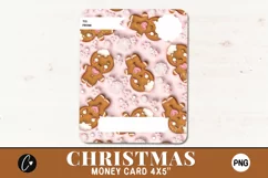 3D Inflated Christmas Money Card PNG | Christmas Printable Product Image 2