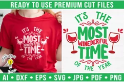 It's the most winederful time of the year | Christmas SVG Product Image 1