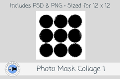PSD Photo Mask Collage 1 Product Image 1