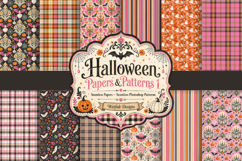 Halloween Seamless Papers &amp; Photoshop Patterns 1 Product Image 1
