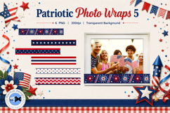 Patriotic PNG Photo Wraps 5 Product Image 1