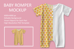 Baby Romper Mockup PSD Template Product Image 1