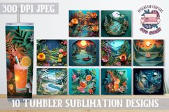3D Tumbler Wrap BUNDLE vol 2 Paper cut 90 Designs 20 OZ Product Image 5