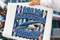 Main Character Energy Shark PNG Product Image 4