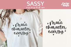 Main Character Energy SVG