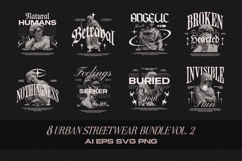 Urban Streetwear T-shirt Design Vol. 2 Product Image 1