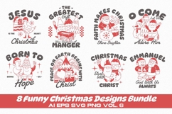 FUNNY CHRISTMAS DESIGNS BUNDLE Vol. 6 Product Image 1
