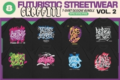 Futuristic Streetwear T-shirt Design Bundle Vol. 2 Product Image 1
