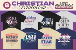 Christian Brutalism T-shirt Design Bundle Product Image 1