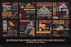 Urban Streetwear Bundle, Minimal Urban Typography Collection Product Image 8
