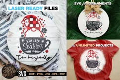 Tis the season to be jolly | SVG Christmas Gnome Product Image 1