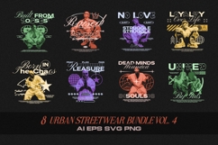 Urban Streetwear T-shirt Design Bundle Vol. 4 Product Image 1