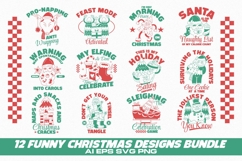 FUNNY CHRISTMAS DESIGNS BUNDLE Product Image 1