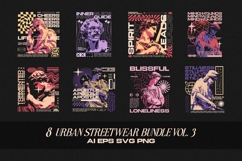 Urban Streetwear T-shirt Design Bundle Vol. 3 Product Image 1