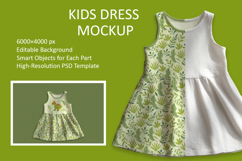 Kids Dress Mockup PSD Template Product Image 1