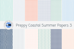 Preppy Coastal Summer Papers 3 Product Image 1