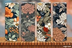 Flowers Tumbler Wraps Bundle | 20 Oz | Sublimation Product Image 1