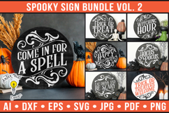 Spooky Sign Bundle Vol. 2 Product Image 1