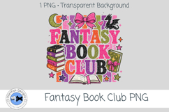 Fantasy Book Club Bookish PNG Graphic Product Image 2