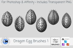 Photoshop Dragon Egg Brushes 1 Product Image 1