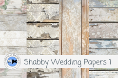 Shabby Wedding Papers 1 Product Image 1
