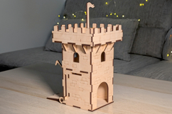 Main Gate of the Castle dollhouse - laser cut file Product Image 3