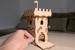 Main Gate of the Castle dollhouse - laser cut file Product Image 10