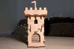 Main Gate of the Castle dollhouse - laser cut file Product Image 4