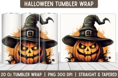 Halloween Tumbler Wrap | Halloween Design | Tumbler | Skull Product Image 1