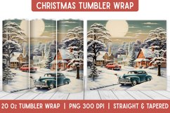 Christmas Tumbler Wrap | Christmas Sublimation | Tumbler Product Image 1