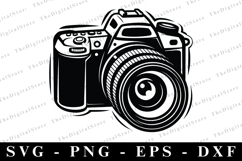 Camera SVG | SVG Cut files | Cricut Product Image 1