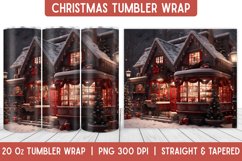 Christmas Tumbler Wrap | Christmas Sublimation | Tumbler Product Image 1