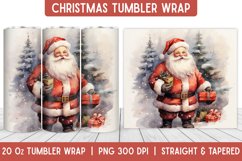 Christmas Tumbler Wrap | Christmas Sublimation | Tumbler Product Image 1