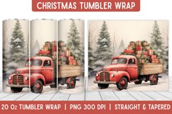 Christmas Tumbler Wrap | Christmas Sublimation | Tumbler Product Image 1